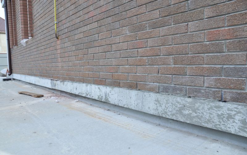 Repaired Foundation Walls
